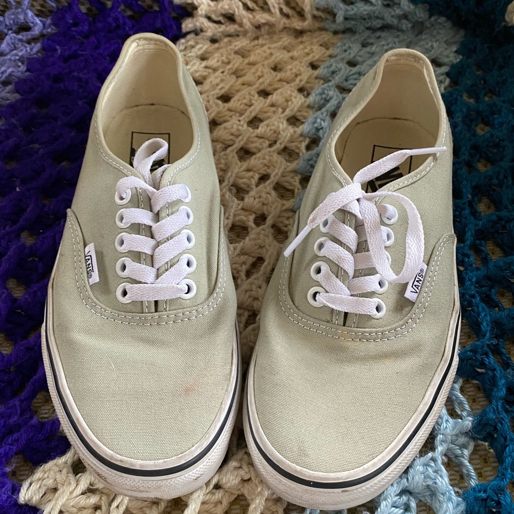 Mint Green Vans